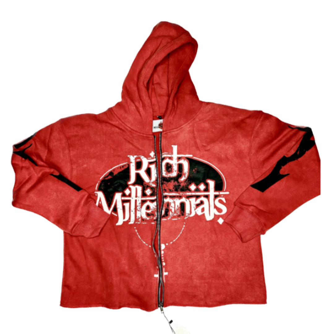 MIDEVIL MILLENNIALS JACKET {acid red}
