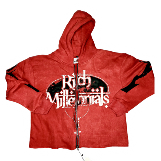 MIDEVIL MILLENNIALS JACKET {acid red}