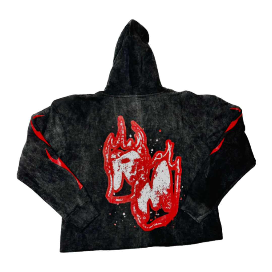 MIDEVIL MILLENNIALS JACKET {acid black}