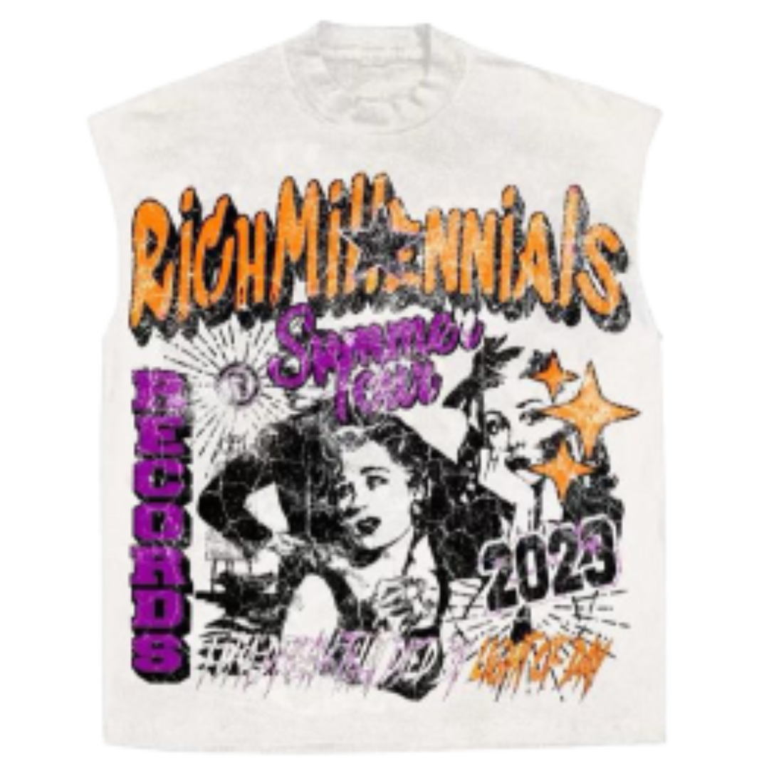 "Summer Tour" Tank - Purple