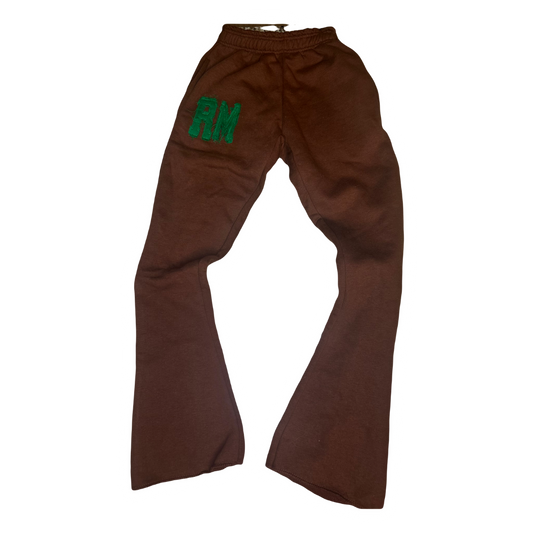 RICH MILLENNIALS SWEAT PANTS - Brown
