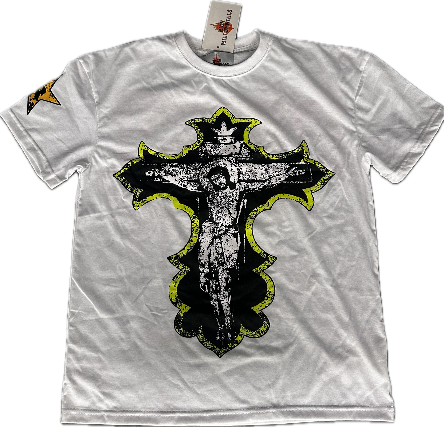 “Nobody Cares” t-shirt (white)